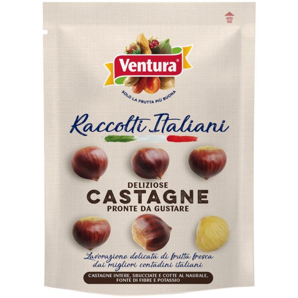 Castagne Raccolti Italiani <span>cotte al vapore</span>