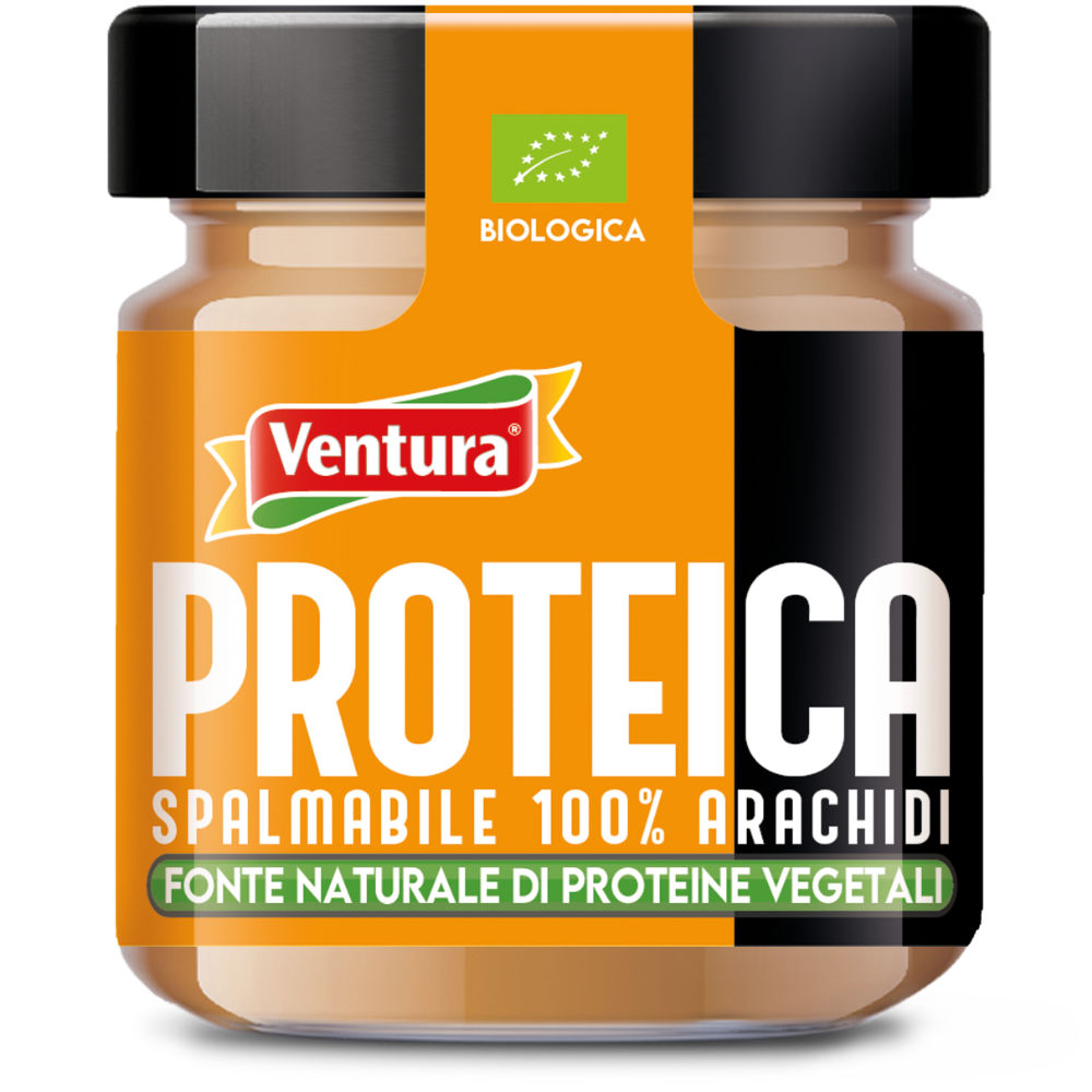 Crema spalmabile Proteica 100% Arachidi bio