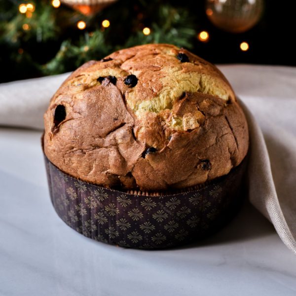 Panettone artigianale con lievito madre <span>Prugne Sunsweet e Cioccolato fondente</span>